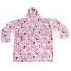 image:imageJay Franco Wearable Throw Blanket  Oversized Plush Hooded Blanket with Pocket Ultra Soft Cozy Fleece Throw for Lounging Travel Blue  Mickey Mouse 34x38  AdultPurple  Lilo and Stitch