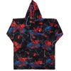 image:imageJay Franco Wearable Throw Blanket  Oversized Plush Hooded Blanket with Pocket Ultra Soft Cozy Fleece Throw for Lounging Travel Blue  Mickey Mouse 34x38  AdultBlack  Spiderman