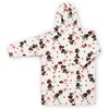 image:imageJay Franco Wearable Throw Blanket  Oversized Plush Hooded Blanket with Pocket Ultra Soft Cozy Fleece Throw for Lounging Travel Blue  Mickey Mouse 34x38  AdultWhite  Minnie Mouse