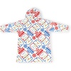 image:imageJay Franco Wearable Throw Blanket  Oversized Plush Hooded Blanket with Pocket Ultra Soft Cozy Fleece Throw for Lounging Travel Blue  Mickey Mouse 34x38  AdultWhite  Fifa World Cup