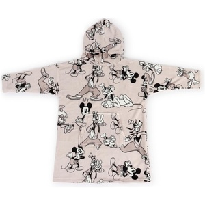 image:imageJay Franco Wearable Throw Blanket  Oversized Plush Hooded Blanket with Pocket Ultra Soft Cozy Fleece Throw for Lounging Travel Blue  Mickey Mouse 34x38  AdultGray  Mickey and Friends