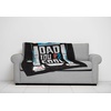 image:imageJay Franco Fathers Day Plush Throw Blanket  50x60 Ultra Soft Cozy Plush Fleece for Bed Couch Sofa Home Dcor Official Licensed Teal  Toy Story WoodyBlack  Star Wars