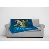 image:imageJay Franco Fathers Day Plush Throw Blanket  50x60 Ultra Soft Cozy Plush Fleece for Bed Couch Sofa Home Dcor Official Licensed Teal  Toy Story WoodyBlue  Mickey  Friends