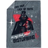 image:imageJay Franco Fathers Day Plush Throw Blanket  50x60 Ultra Soft Cozy Plush Fleece for Bed Couch Sofa Home Dcor Official Licensed Teal  Toy Story WoodyGray  Star Wars Darth Vader
