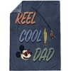 image:imageJay Franco Fathers Day Plush Throw Blanket  50x60 Ultra Soft Cozy Plush Fleece for Bed Couch Sofa Home Dcor Official Licensed Teal  Toy Story WoodyNavy  Mickey Mouse