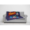 image:imageJay Franco Fathers Day Plush Throw Blanket  50x60 Ultra Soft Cozy Plush Fleece for Bed Couch Sofa Home Dcor Official Licensed Teal  Toy Story WoodyPurple  Mickey  Friends Goofy