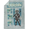 image:imageJay Franco Fathers Day Plush Throw Blanket  50x60 Ultra Soft Cozy Plush Fleece for Bed Couch Sofa Home Dcor Official Licensed Teal  Toy Story WoodyTeal  the Mandalorian