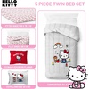 image:imageJay Franco Kids Comforter Set Includes Sheets and Pillow Covers  Soft and Cozy Bed Set for Stylish Room Decor Official Licensed Bedding Grey  Toy Story 7 Piece QueenGrey  Hello Kitty