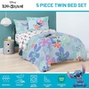 image:imageJay Franco Kids Comforter Set Includes Sheets and Pillow Covers  Soft and Cozy Bed Set for Stylish Room Decor Official Licensed Bedding Grey  Toy Story 7 Piece QueenMulti  Stitch