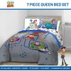 image:imageJay Franco Kids Comforter Set Includes Sheets and Pillow Covers  Soft and Cozy Bed Set for Stylish Room Decor Official Licensed Bedding Grey  Toy Story 7 Piece QueenGrey  Toy Story