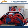 image:imageJay Franco Kids Comforter Set Includes Sheets and Pillow Covers  Soft and Cozy Bed Set for Stylish Room Decor Official Licensed Bedding Grey  Toy Story 7 Piece QueenMulti  Spiderman