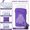 image:imageJay Franco Kids Comforter Set Includes Sheets and Pillow Covers  Soft and Cozy Bed Set for Stylish Room Decor Official Licensed Bedding Grey  Toy Story 7 Piece QueenPurple  If