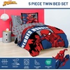 image:imageJay Franco Kids Comforter Set Includes Sheets and Pillow Covers  Soft and Cozy Bed Set for Stylish Room Decor Official Licensed Bedding Grey  Toy Story 7 Piece QueenMulti  Spiderman