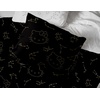 image:imageJay Franco Kids Comforter Set Includes Sheets and Pillow Covers  Soft and Cozy Bed Set for Stylish Room Decor Official Licensed Bedding Grey  Toy Story 7 Piece QueenBlack  Hello Kitty 01