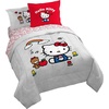 image:imageJay Franco Kids Comforter Set Includes Sheets and Pillow Covers  Soft and Cozy Bed Set for Stylish Room Decor Official Licensed Bedding Grey  Toy Story 7 Piece QueenGrey  Hello Kitty