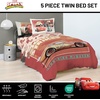 image:imageJay Franco Kids Comforter Set Includes Sheets and Pillow Covers  Soft and Cozy Bed Set for Stylish Room Decor Official Licensed Bedding Grey  Toy Story 7 Piece QueenRed  Cars