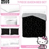 image:imageJay Franco Kids Comforter Set Includes Sheets and Pillow Covers  Soft and Cozy Bed Set for Stylish Room Decor Official Licensed Bedding Grey  Toy Story 7 Piece QueenBlack  Hello Kitty 01
