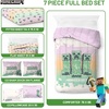 image:imageJay Franco Kids Comforter Set Includes Sheets and Pillow Covers  Soft and Cozy Bed Set for Stylish Room Decor Official Licensed Bedding Grey  Toy Story 7 Piece QueenPink  Minecraft 01