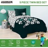 image:imageJay Franco Kids Comforter Set Includes Sheets and Pillow Covers  Soft and Cozy Bed Set for Stylish Room Decor Official Licensed Bedding Grey  Toy Story 7 Piece QueenGreen  Minecraft 01