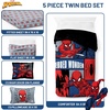image:imageJay Franco Kids Comforter Set Includes Sheets and Pillow Covers  Soft and Cozy Bed Set for Stylish Room Decor Official Licensed Bedding Grey  Toy Story 7 Piece QueenMulti  Spiderman