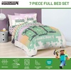 image:imageJay Franco Kids Comforter Set Includes Sheets and Pillow Covers  Soft and Cozy Bed Set for Stylish Room Decor Official Licensed Bedding Grey  Toy Story 7 Piece QueenPink  Minecraft 01