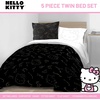 image:imageJay Franco Kids Comforter Set Includes Sheets and Pillow Covers  Soft and Cozy Bed Set for Stylish Room Decor Official Licensed Bedding Grey  Toy Story 7 Piece QueenBlack  Hello Kitty 01