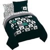 image:imageJay Franco Kids Comforter Set Includes Sheets and Pillow Covers  Soft and Cozy Bed Set for Stylish Room Decor Official Licensed Bedding Grey  Toy Story 7 Piece QueenGreen  Minecraft 01
