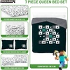 image:imageJay Franco Kids Comforter Set Includes Sheets and Pillow Covers  Soft and Cozy Bed Set for Stylish Room Decor Official Licensed Bedding Grey  Toy Story 7 Piece QueenGreen  Minecraft 01