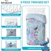image:imageJay Franco Kids Comforter Set Includes Sheets and Pillow Covers  Soft and Cozy Bed Set for Stylish Room Decor Official Licensed Bedding Grey  Toy Story 7 Piece QueenMulti  Stitch