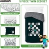 image:imageJay Franco Kids Comforter Set Includes Sheets and Pillow Covers  Soft and Cozy Bed Set for Stylish Room Decor Official Licensed Bedding Grey  Toy Story 7 Piece QueenGreen  Minecraft 01