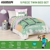 image:imageJay Franco Kids Comforter Set Includes Sheets and Pillow Covers  Soft and Cozy Bed Set for Stylish Room Decor Official Licensed Bedding Grey  Toy Story 7 Piece QueenPink  Minecraft 01