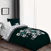 image:imageJay Franco Kids Comforter Set Includes Sheets and Pillow Covers  Soft and Cozy Bed Set for Stylish Room Decor Official Licensed Bedding Grey  Toy Story 7 Piece QueenGreen  Minecraft 01