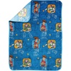 image:imageJay Franco Kids Plush Throw Blanket  Soft amp Cozy Fleece Throw for Bedroom amp Couch Dcor Official Licensed Product Blue  Toy Story 40x50  Travel Blanket
