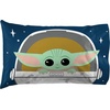 image:imageJay Franco Kids Sheet Set with Fitted Flat Sheets amp Pillow Cover  UltraSoft Bedding with Pillowcase for Room Decor Multi  Toy Story 4 Piece QueenBlue  Mandalorian