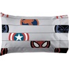 image:imageJay Franco Kids Sheet Set with Fitted Flat Sheets amp Pillow Cover  UltraSoft Bedding with Pillowcase for Room Decor Multi  Toy Story 4 Piece QueenGray  Avengers