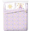 image:imageJay Franco Kids Sheet Set with Fitted Flat Sheets amp Pillow Cover  UltraSoft Bedding with Pillowcase for Room Decor Multi  Toy Story 4 Piece QueenPurple  Disney Princess Rapunzel