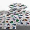 image:imageJay Franco Kids Sheet Set with Fitted Flat Sheets amp Pillow Cover  UltraSoft Bedding with Pillowcase for Room Decor Multi  Toy Story 4 Piece QueenWhite  Avengers