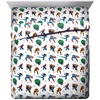 image:imageJay Franco Kids Sheet Set with Fitted Flat Sheets amp Pillow Cover  UltraSoft Bedding with Pillowcase for Room Decor Multi  Toy Story 4 Piece QueenWhite  Avengers