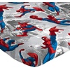 image:imageJay Franco Kids Sheet Set with Fitted Flat Sheets amp Pillow Cover  UltraSoft Bedding with Pillowcase for Room Decor Multi  Toy Story 4 Piece QueenWhite  Spiderman