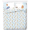image:imageJay Franco Kids Sheet Set with Fitted Flat Sheets amp Pillow Cover  UltraSoft Bedding with Pillowcase for Room Decor Multi  Toy Story 4 Piece QueenWhite  Winnie the Pooh