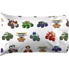 image:imageJay Franco Kids Sheet Set with Fitted Flat Sheets amp Pillow Cover  UltraSoft Bedding with Pillowcase for Room Decor Multi  Toy Story 4 Piece QueenWhite  Monster Jam