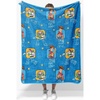 image:imageJay Franco Kids Plush Throw Blanket  Soft amp Cozy Fleece Throw for Bedroom amp Couch Dcor Official Licensed Product Blue  Toy Story 40x50  Travel Blanket