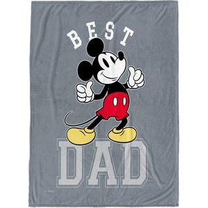 image:imageJay Franco Fathers Day Plush Throw Blanket  50x60 Ultra Soft Cozy Plush Fleece for Bed Couch Sofa Home Dcor Official Licensed Teal  Toy Story WoodyGray  Mickey Mouse
