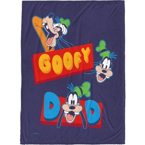 image:imageJay Franco Fathers Day Plush Throw Blanket  50x60 Ultra Soft Cozy Plush Fleece for Bed Couch Sofa Home Dcor Official Licensed Teal  Toy Story WoodyPurple  Mickey  Friends Goofy
