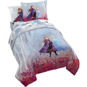 image:imageJay Franco Kids Comforter Set Includes Sheets and Pillow Covers  Soft and Cozy Bed Set for Stylish Room Decor Official Licensed Bedding Grey  Toy Story 7 Piece QueenFrozen 2